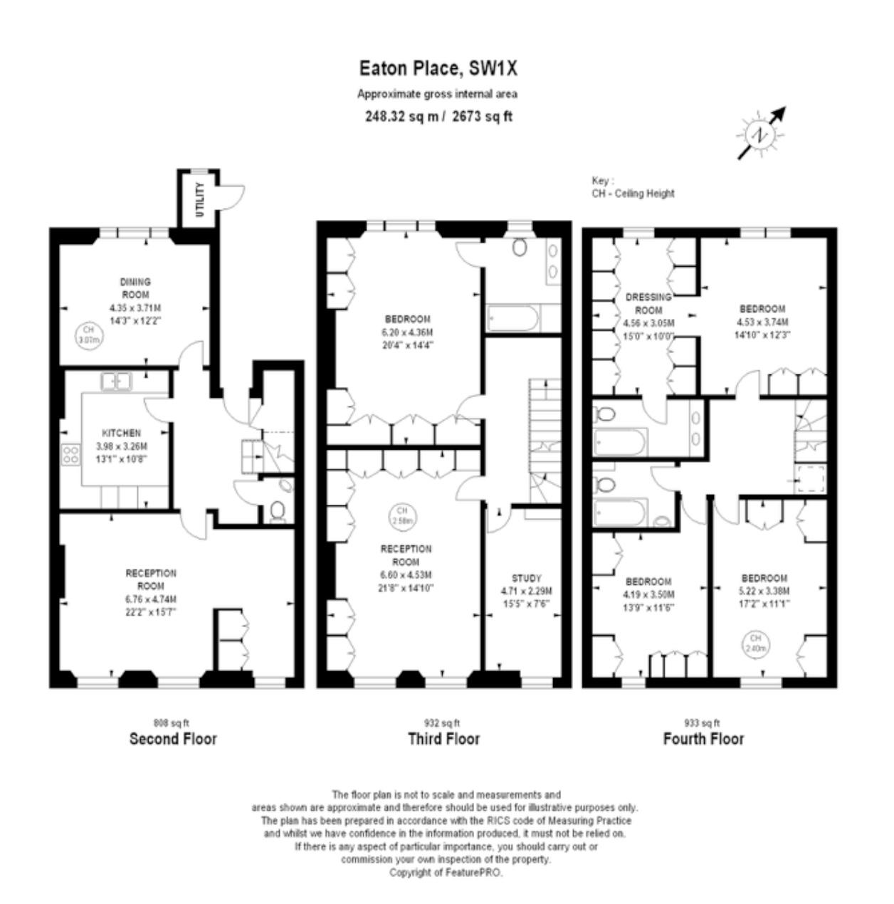 Flat 3, 3 Eaton Place — interior